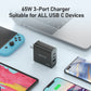 GaN Charger 65W USB C PD Fast Charger|Hyphen-X